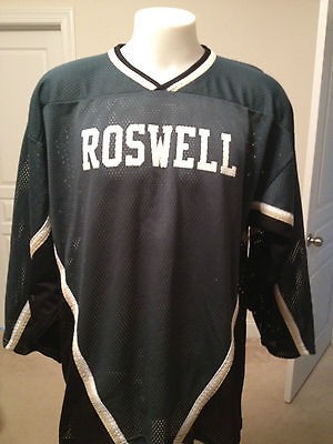 ROSWELL HOCKEY JERSEY XL MENS MINOR LEAGUE BEER HOCKEY GREEN 16