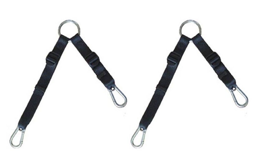 TWO adjustable davit slings for hoisting dinghy, new