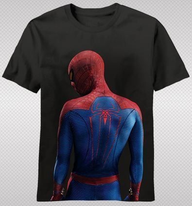 NEW The Amazing Spider Man Movie Spidey Suit Logo Emblem Adult T shirt 