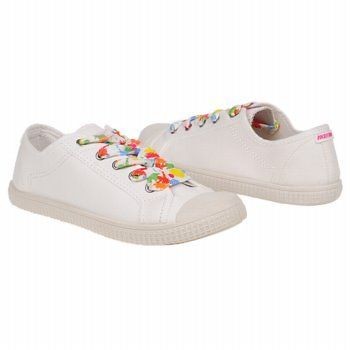   Dog SNIPPY Womens White Oxford Lace Up Tennis shoes Sneakers Size 9