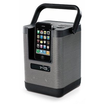   Cube MI7706P 30 Pin Lithium ion Portable Speaker Dock (MI7706PBLK