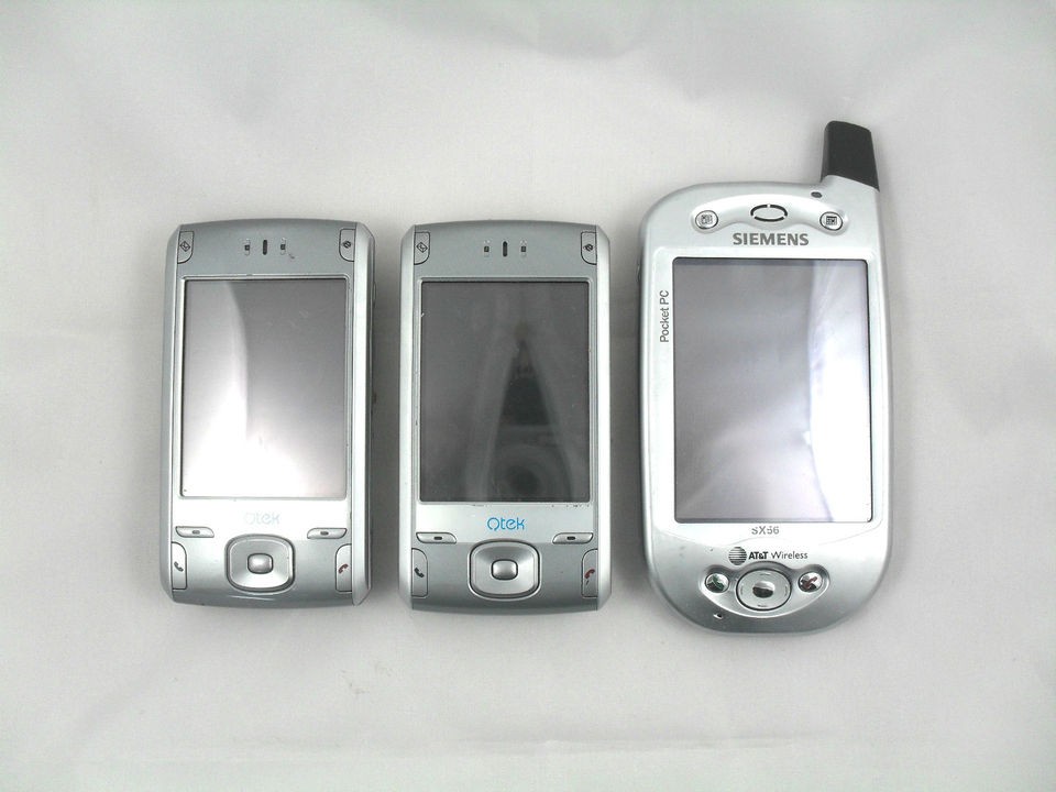 LOT HTC POCKET PC PW10B1 HTC WIZA100 GSM CELLPHONES UNTESTED AS IS 