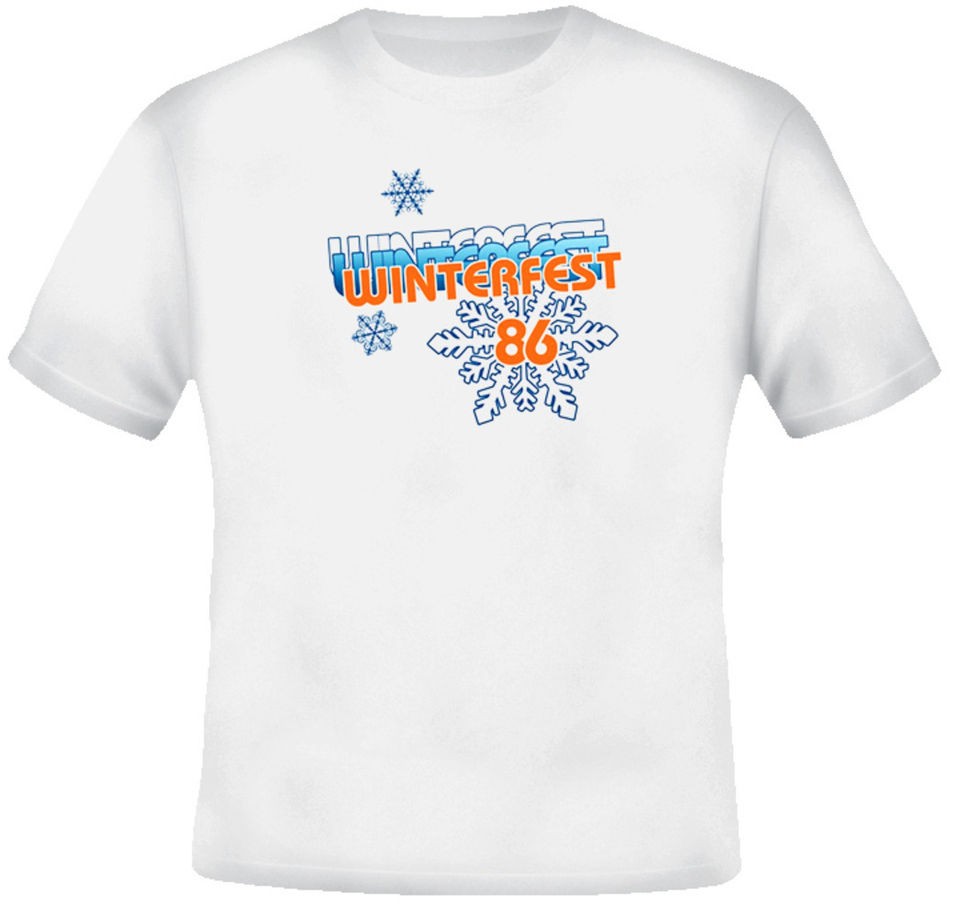 Hot Tub Time Machine Winterfest 86 Logo T Shirt