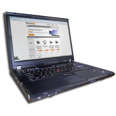 IBM Thinkpad T61 (7664 RWU) C2D T8300 @ 2.4GHz 2GB 80GB DVDRW Vista