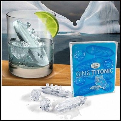 Titanic Shaped Ice Cube Trays Mold Maker Silicone Party