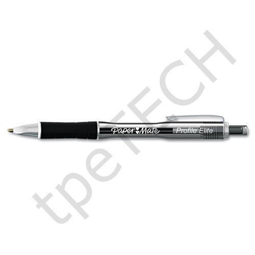   Profile Elite Retractable Pen Black Ink 1.4mm Worlds Smoothest Pen