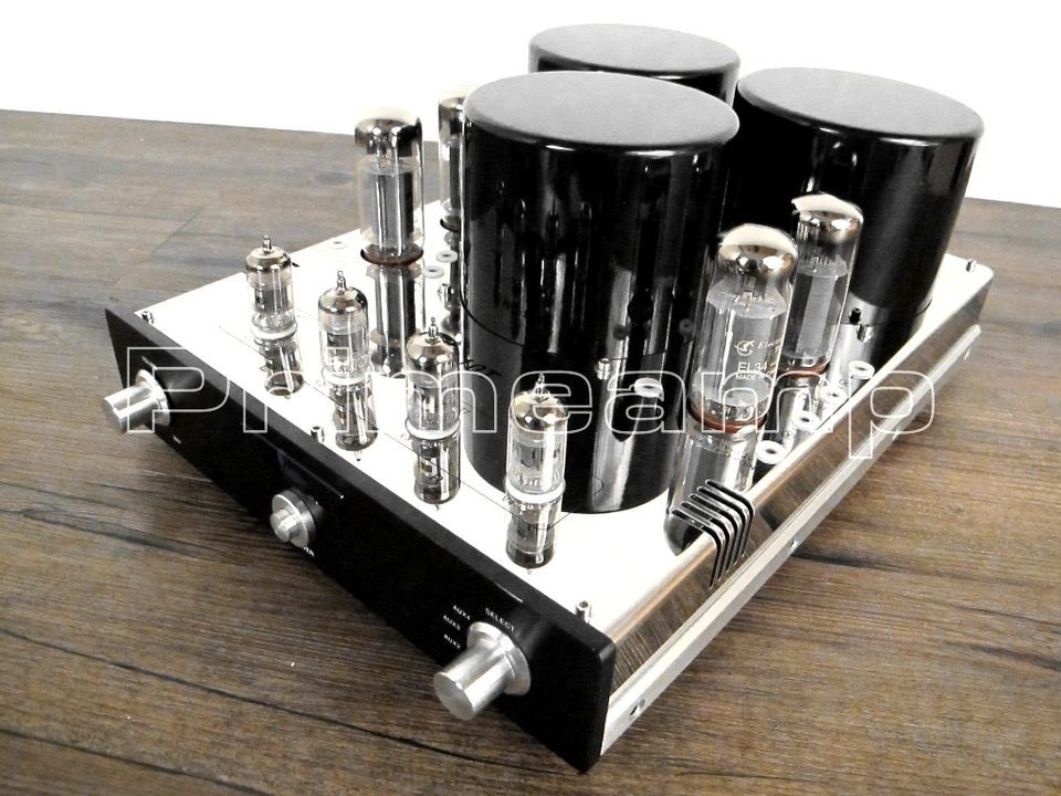   10L MC 10T EL34 Vacuum Tube Hi end Tube Integrated Amplifier Silver