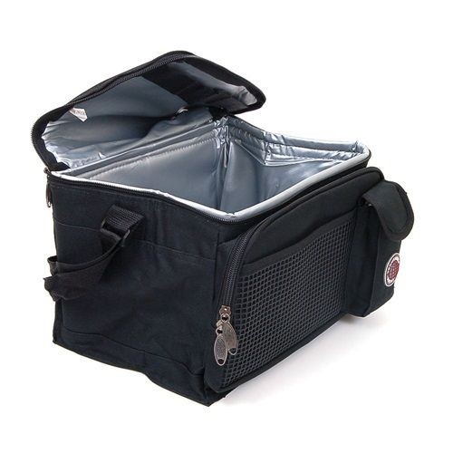 New Deluxe Lunch Bag Cooler Box Insulated Large Multiple Pockets 