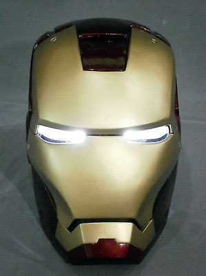 IRON MAN LIFE SIZE 11 HELMET PROP REPLICA RARE