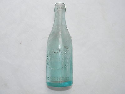   Muller & Co Bottlers STRAIGHT SIDE Soda Bottle Jacksonville, FLA