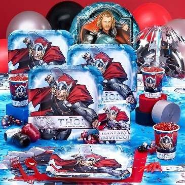 THOR THE MIGHTY AVENGER PARTY SUPPLIES MARVEL HEROES You choose, Build 