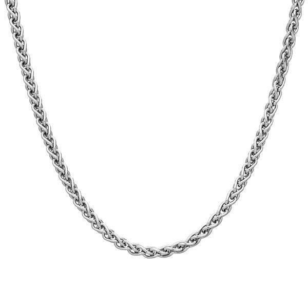   STERLING SILVER 925 ITALIAN SPIGA LINK STYLE CHAIN NECKLACE JEWELLERY