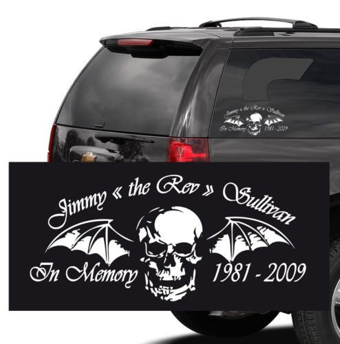 AVENGED SEVENFOLD AX7 MEMORY JIMMY THE REV SULLIVAN 9 car truck 