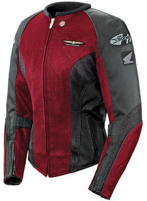 Joe Rocket Ladies Skyline 2.0 Mesh Goldwing Jacket Wine M