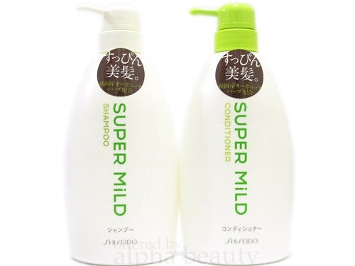 Shiseido Super Mild Hair Shampoo Conditioner Jumbo SET