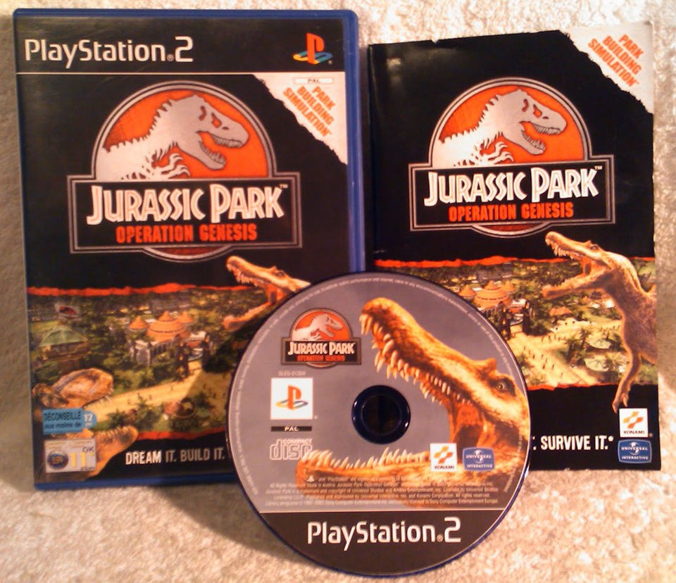 jurassic park ps2