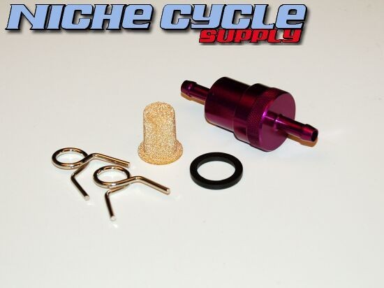 Kawasaki ZX750 ZX 7/R 89 95 Fuel Filter 5/16 Purple