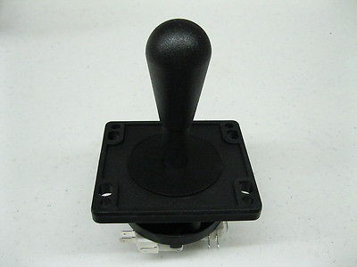 NEW 100% HAPP COMPETITION 8 WAY JOYSTICK BLACK ARCADE MAME JAMMA 