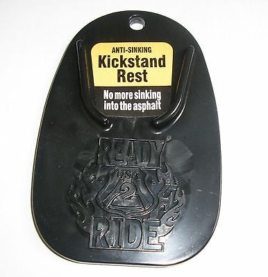 B20 MOTORCYCLE KICK STAND PAD PLATE universal USA