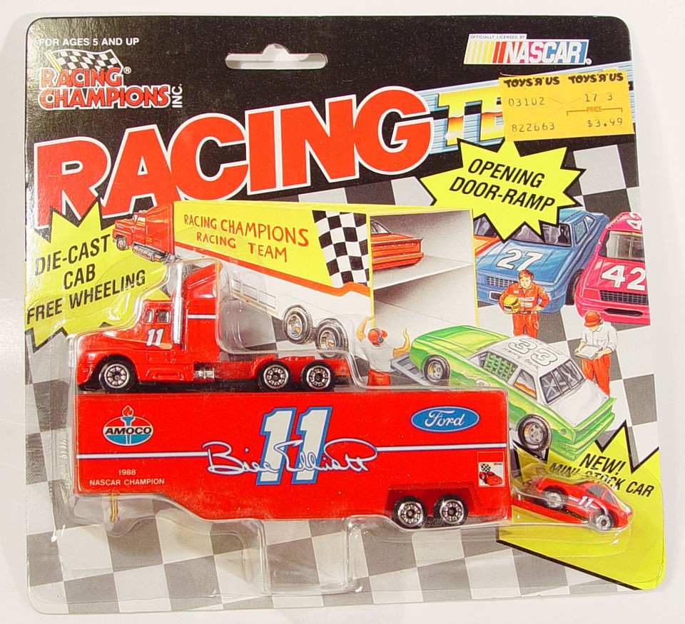 Racing Champions Team Transporter 1992 Bill Elliott Amoco #11 Mini 