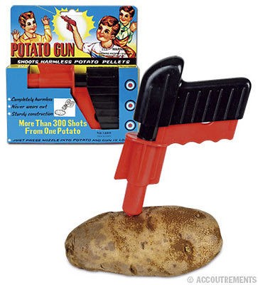 Classic Vintage Old School Toy New POTATO GUN