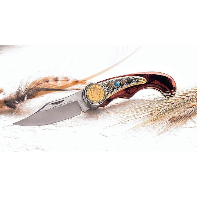 American Coin Treasures Racketeer Nickel Pocket Knife