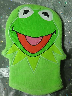   RETRO VINTAGE 1981 HALLMARK KERMIT The FROG Puppet Style BATH MITT