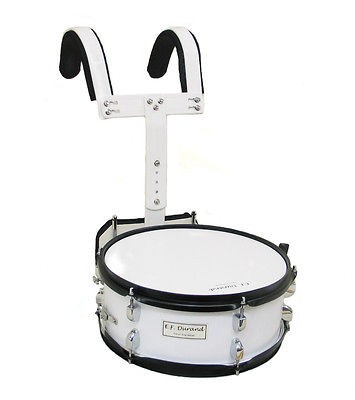 New E.F. Durand 14 Snare Marching Drum Set w/Harness and Drum Sticks