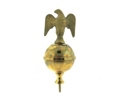 SMALL BANJO WALL CLOCK EAGLE FINIAL ORNAMENT PARTS