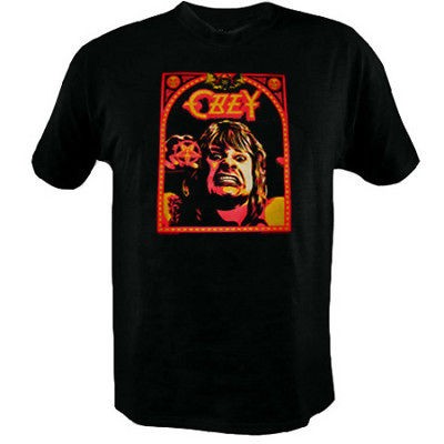 OZZY OSBOURNE OBEY Shepard Fairey Black NEW T SHIRT XL