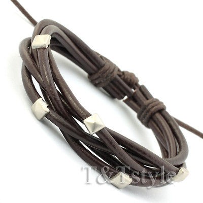 leather bracelet in Mens Jewelry