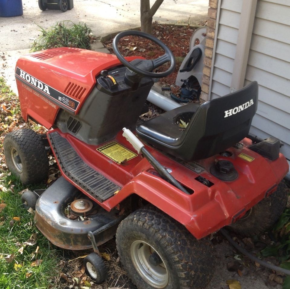 Honda HT3813 HT4213 Lawn Mower Riding Lawn Tractor