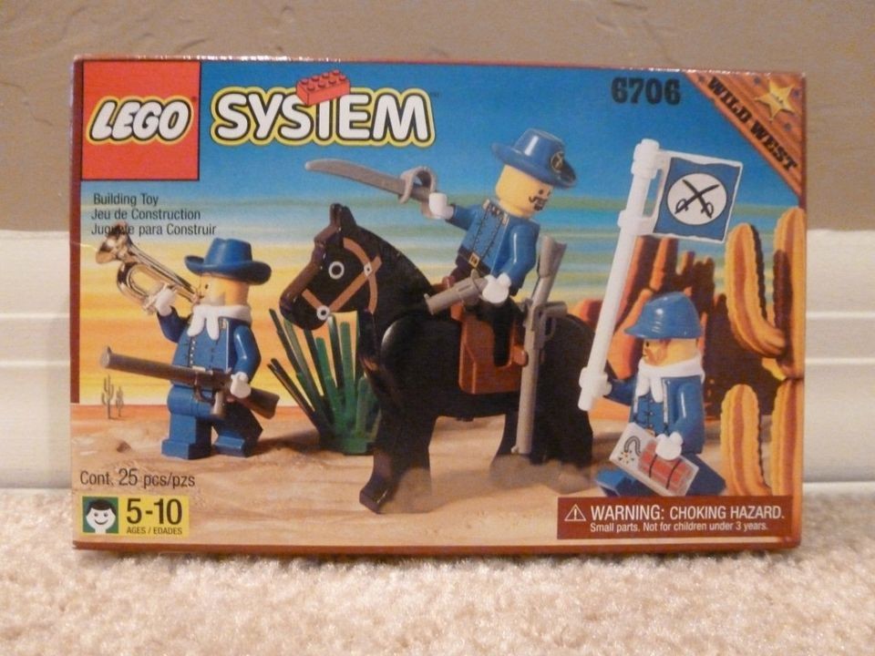 Lego   6706   Frontier Patrol   Wild West   US Calvary   Unopened