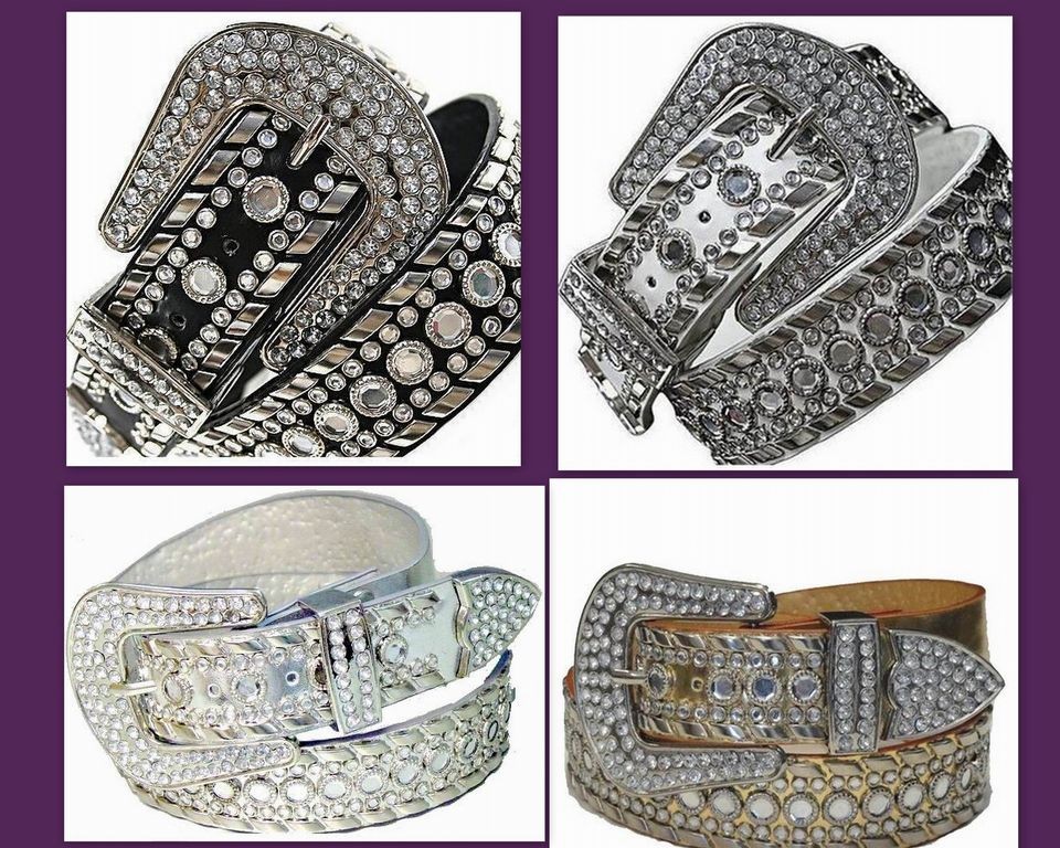 rhinestone belts in Clothing, 