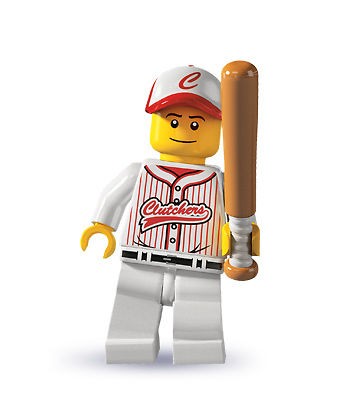 Lego minifigures series 3   Baseball Player auction