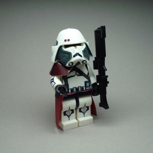 LEGO Star Wars Captain Bacara Trooper Custom Figure