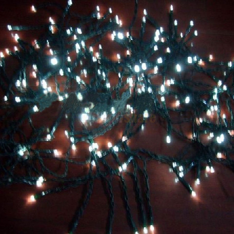 Fashion Solar Power 100LED String Fairy Night Light Xmas Garden 