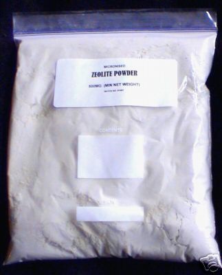 ZEOLITE POWDER 1000GRAM NOT LIQUID  RADIOACTIVE CLEANSE