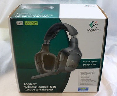 Logitech Wireless Gaming Headset F540 for PS3 and XBOX 360