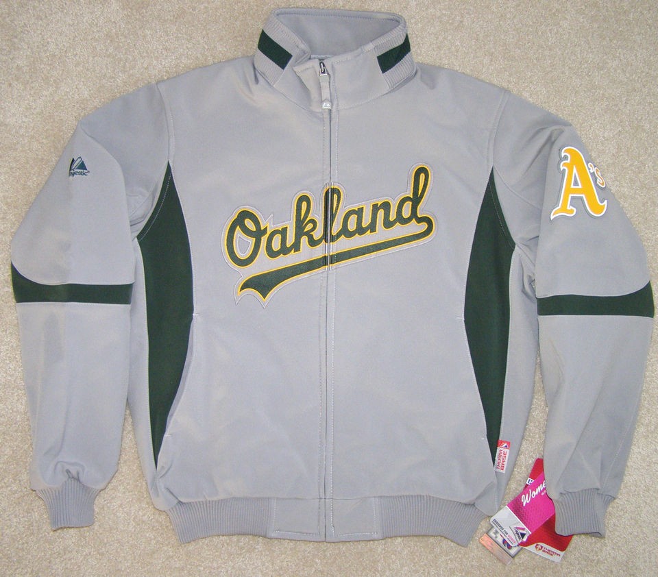 Majestic Oakland As Athletics Womens Graphite Therma Base Premier 