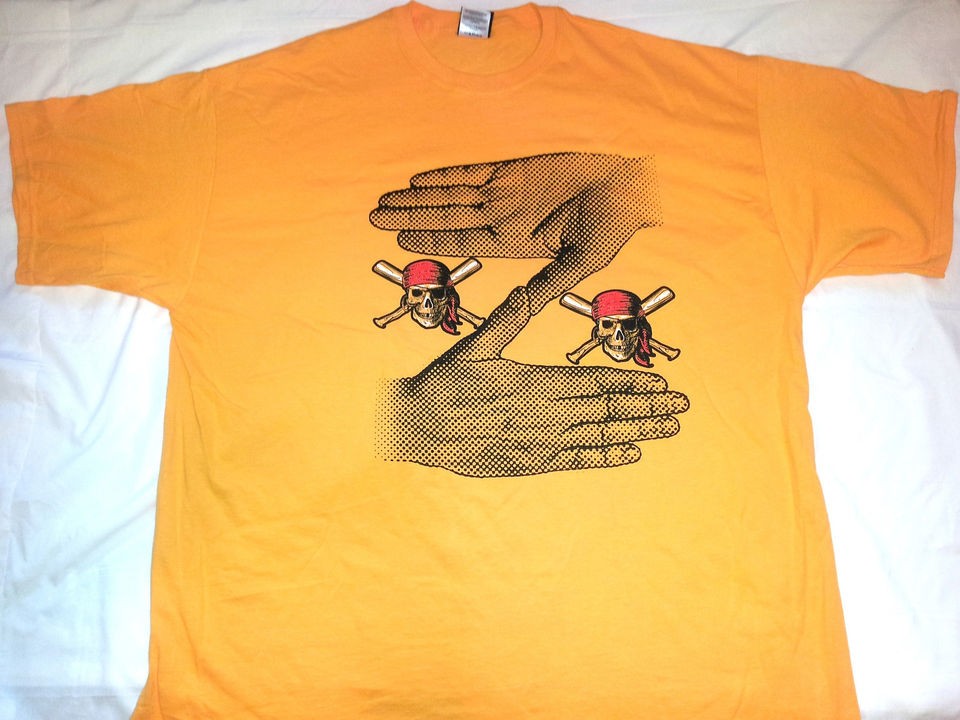 Pittsburgh Zoltan Z Sign Pirates Yellow XXL t shirt 