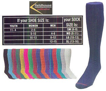 ALL SPORT SOCKS (FOOTBALL/BASE​BALL/SOCCER/SO​FTBALL) Youth/Adult 