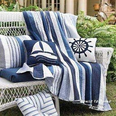 king nautical bedding in Quilts, Bedspreads & Coverlets