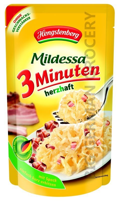 HENGSTENBERG   MILDESSA ( GERMAN SAUERKRAUT ) HERZHAFT