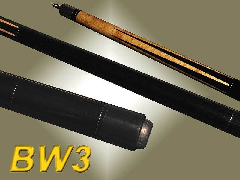 Schon BW3 Pool Cue   No Wrap   12.75mm Shaft   FREE Ship, 2x4 Combo 