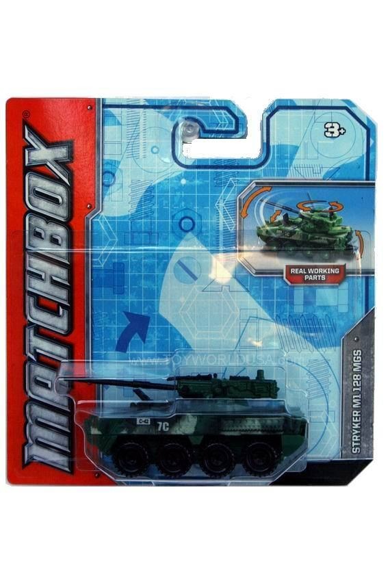 Matchbox Real Working Rigs Stryker M1 128 MGS