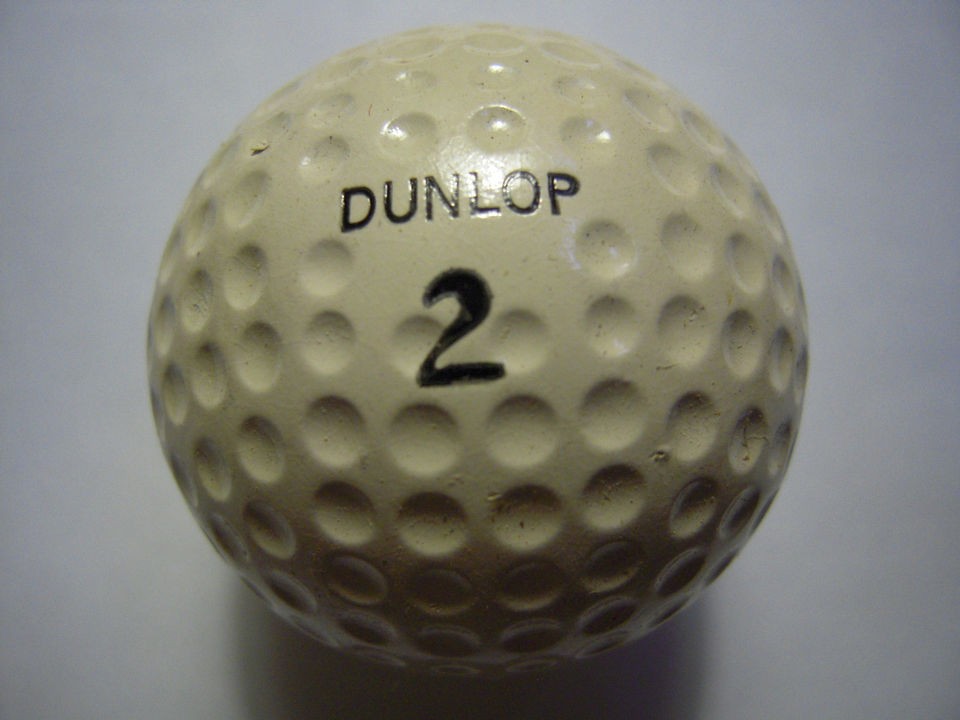 Vintage Dunlop Bogey Golf Balls, Pick Your Number