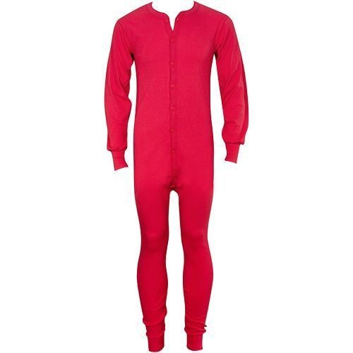 Coldmaster Mens Red Union Suit 865 Red