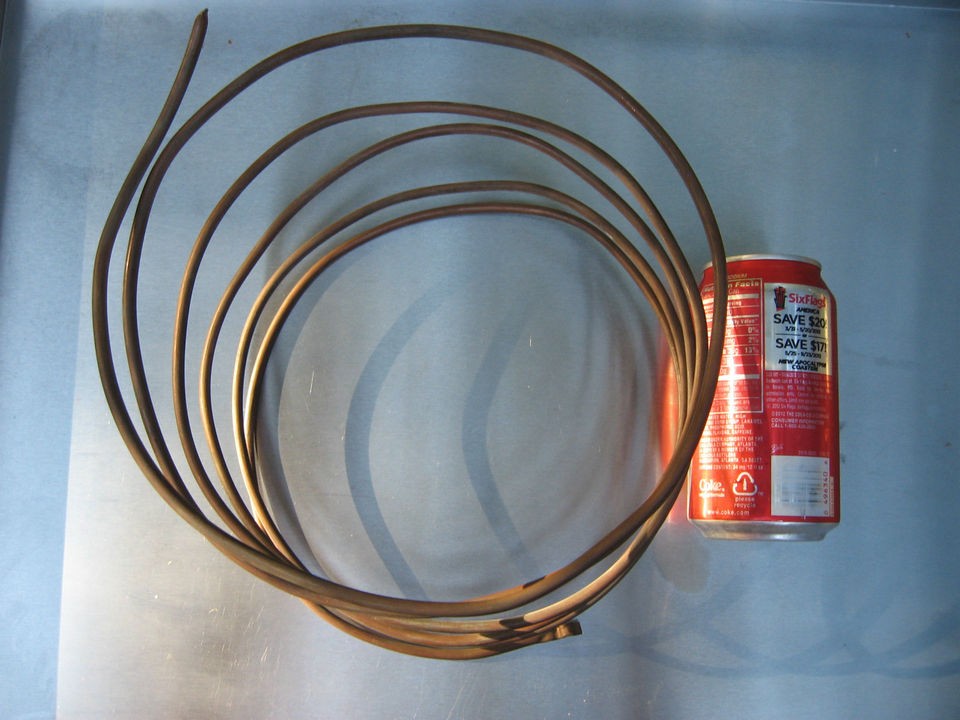 ANTIQUE COPPER TUBING STILL PART PROHIBITION MOONSHINE WHISKEY ETHANOL 