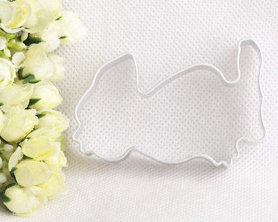   Dog Shape Metal Cutter Tin Baking Mould Cookie Cake Decorating GIFT